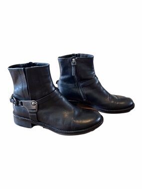 ECCO black booties